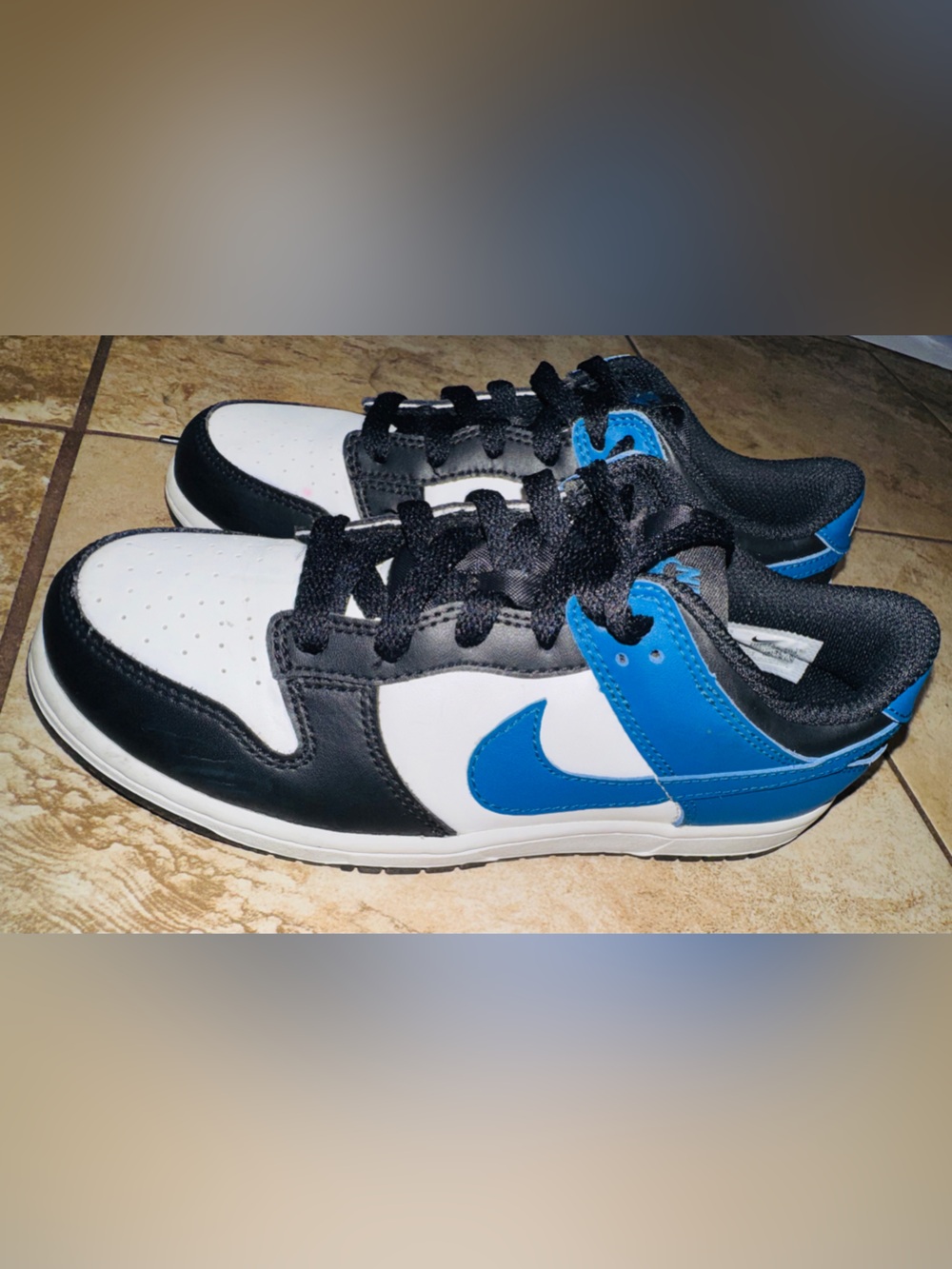 Nike Dunk Low- Industrial Blue- size 3- great condition